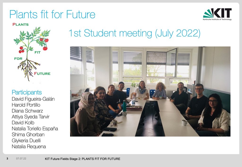 first student meeting